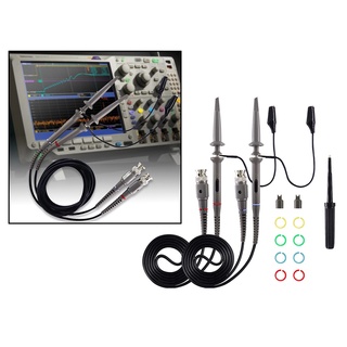 Bubble Shop61 3.94ft P6100 BNC Oscilloscope Probe Kit Oscilloscope Probe 10X Analyzer 1pcs