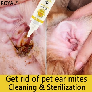 Cat Dog Ear Drops Infection Solution Treatment Cleaner Pet mites deodorant eardrops care detergent (1)