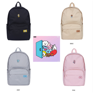 BT21 SPAO Candy Backpack Laptop Backpack Embroidery Schoolbag BTS VA1W