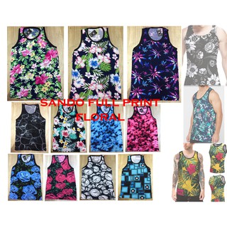Floral Tank Top Sando Wear! Many Designs Available