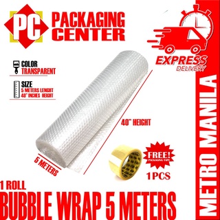 Gift & Wrapping◊Bubble Wrap 5 Meters per roll (METRO MANILA SHIPPING CODE)