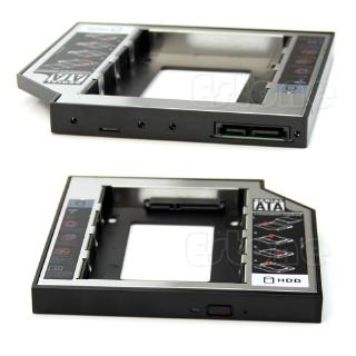 Wili❃ 12.7mm SATA 2nd HDD SSD Universal Hard Drive Caddy for CD DVD-ROM Optical Bay