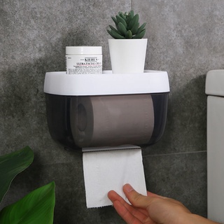 Punching-free Tissue Holder Toilet Tissue Box Plastic Roll Paper Holder Toilet Tissue Box Drawer Tissue Holder (3)