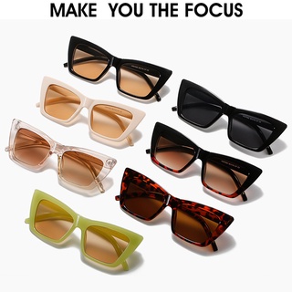 【Support wholesale】COD European and American simplicity Cat Eye Sunglasses For Women Unisex Fashion street shot