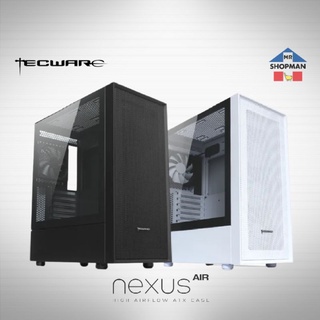 Tecware Nexus Air ATX Black White Desktop Computer PC Case