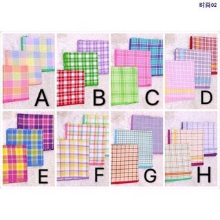 accessoriesCOD CANNON Women's Cotton Checkered Handkerchief Panyo 12pcs per Pack Assorted (1)