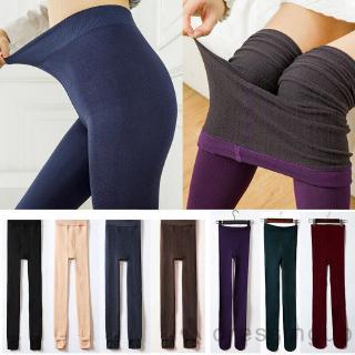 d❃♪Women Winter Thermal Warm Thick Fleece lined Skinny (1)