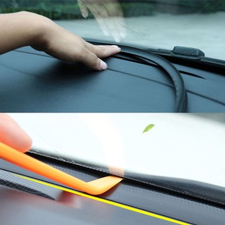 Auto bahagi windshield goma center console madaling mag-aplay seal strip tunog tunog gilid pagkakabu (3)