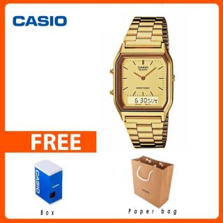 Casio vintage inspired water resistant oem watch AQ230