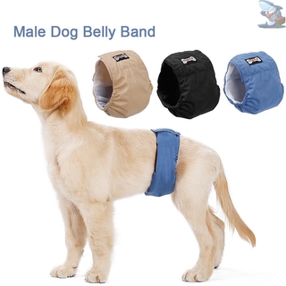 [Ready Stock] Washable Male Dog Belly Band Wrap Waterproof Pet Diaper Toilet Training Dog Physiological Pant (1)
