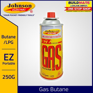 JOHNSON ELEKTRIK EZ Gas Butane 250 Grams •BUILDMATE•