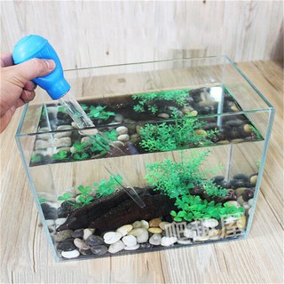 30ml Aquariums Fish Tank Water Changer Gravel Cleaner Mini Siphon Pump (1)