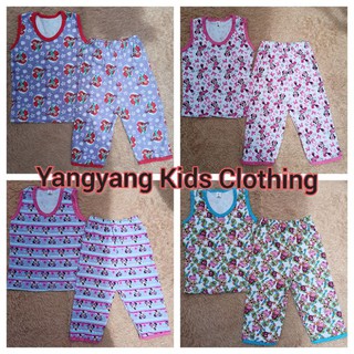 Kids Sando Pajama Girl (Sizes:3mos.-9y.o)