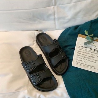 【luckiss】 summer korean fashion two strap women sandals（add one size） (6)