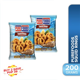Buy 2 Save Php 50 Purefoods Squid Rings 200g