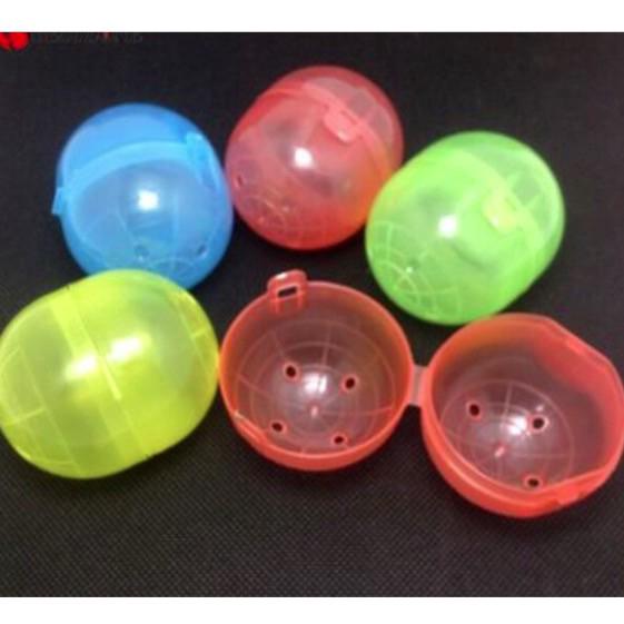 100pcs Colorful Empty Toy Capsule Egg Shell Plastic Ball