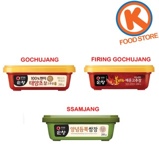 Red Pepper Paste Gochujang/Firing Gochujang/Ssamjang 200g 100% Authentic Cooking Essentials (1)