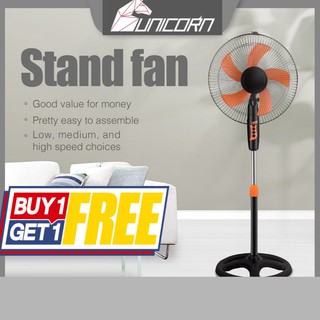 COD Buy 1 take 1 16 Inch Electric Fan Stand Fan Tumayo Fan (5)