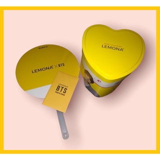 BTS Lemona Vitamin C Powder 2g x 70pcs/ Perbox + FREE BTS PHOTOCARD + FREE KOREAN FAN