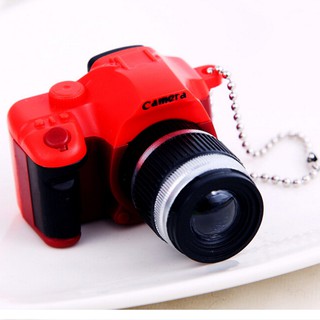 Mini Toy Camera Charm Keychain With Flash Light&Sound Effect Gift (6)