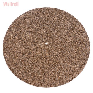 Wallrell✦ Cork & Rubber Turntable Platter Mat Slipmat Anti-Static For Lp Vinyl Record