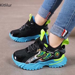 Korean Children Sport Shoes Unisex Breathable Sneakers Boy Girl Casual Running Shoes Sneakers for Kids