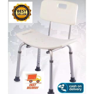 SHOWER CHAIR FOR ELDERLY WITH BACKREST (1)