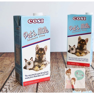 Cosi Pet’s Milk Lactose Free (1 Liter)Small Pet Food