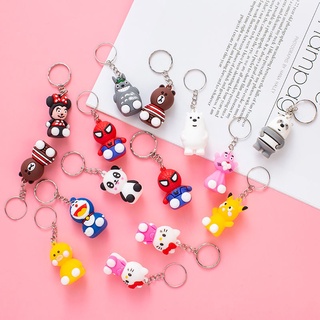 Brand - new fashionable stereo bag hangs adorn key chain lovely (5)