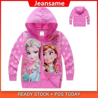 Kids Girls Frozen Princess Coats Jackets Girls Cute Coats Fashion Outerwear Tops