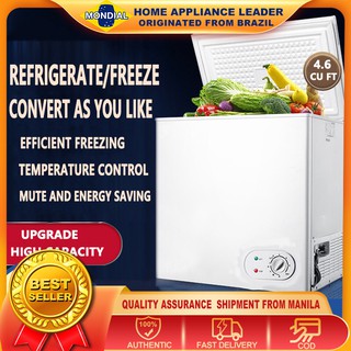 MONDIAL 128L/4.6 cu.fu.commercial energy-saving dual-temperature large-capacity freezer