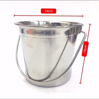 555 Stainless Steel Ice Bucket Wine Beer Cooler Champagne Cooler spoon and fork heater (6)