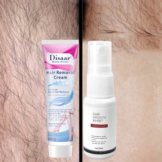 ❧Hair Removal Cream Whitening Painless Remover underarm wax leg Inhibit hair growth Quick gentle✭ (6)