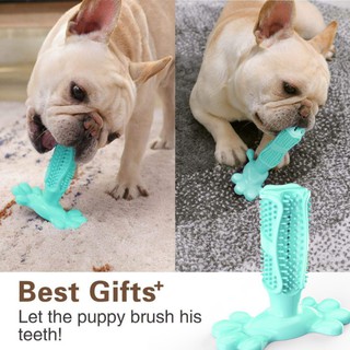 【Loveinhouse】Pet Dogs Molar Stick for Cleaning Teeth Nontoxic Bite Resistant Brush Stick with Base (9)