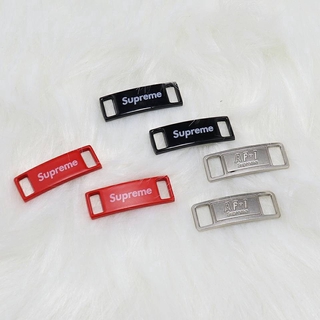 【Ready Stock】Women Shoes ☽（2pcs）Supreme Joint Buckles, Air Force One, AF1 General Shoelace Buckle