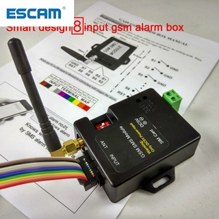 ESCAM Smart Designed Home Security GSM Alarm System SMS & Calling wireless alarm