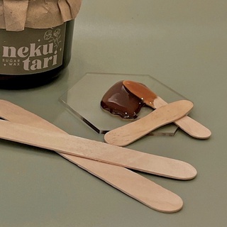 Wooden Wax Applicators by Nekutari Co.