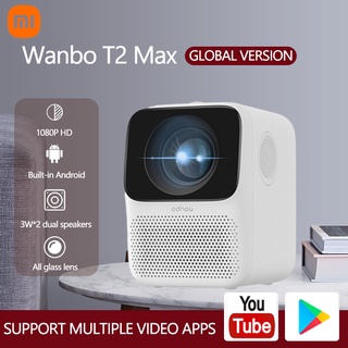 Xiaomi Global Version Wanbo T2 Max LCD Projector 1080P Vertical Correction Portable Home Theater Pro