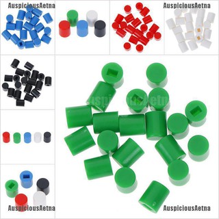 【Aetna】20Pcs Tactile Push Button Switch Cap 10mm Applies to 5.8*5.8 7*7 8*8 8.5*8.5