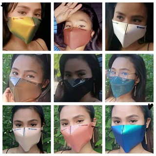 [ON HAND] 14 colors Copper Mask Coper Mask face mask with 10pcs filter sticker box