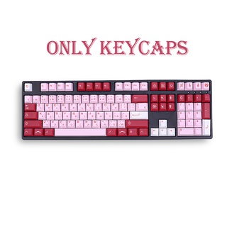 140 Key PBT GMK Darling Keycaps Cherry Profile DYE SUB Japanese Keycap For Cherry MX Switch Mechanical Keyboards (8)