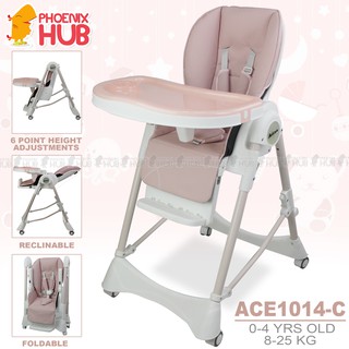 Phoenix Hub ACE1015-B Multi Function Baby High Chair Foldable Kids Tables and Feeding Dining Chairs