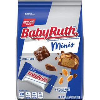 BabyRuth Minis Candy Bars 306g