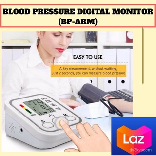 BP Digital Monitor, BP Arm, Blood Pressure, Electronic Blood Pressure Monitoring, Hypertension, High