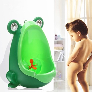 ✑❃Baby Boy Potty Training Seat Frog Children's Pot Wall-Mounted Urinal for Boys Portable Toilets Con