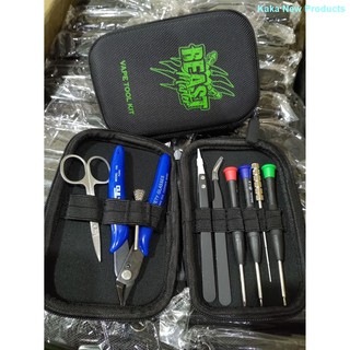 KAKA new products▽☸▩(Free Cotton)Beast Master Vape Tool Kit Mini Carry Bag E Cig Tweezers Pliers Bru (1)