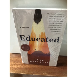 [Ready Stock] Educated: A Memoir by Tara Westover Brand new Paperback (7)