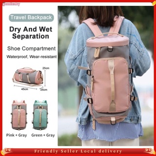 Korean Fashion Outdoor Gym Waterproof Sports Weekender Travel Bag Women Travelling Duffle Bag Sale