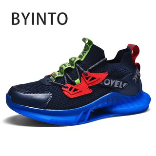 ▨Big Size 39 46 2021 Summer Men Sport Tennis Shoes Breathable Knit Sock Sneakers High Quality Shock