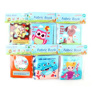 Baby Cloth Books Early Development Cognitive Story Book Intelligence Educational Rustle Sound Books (9)